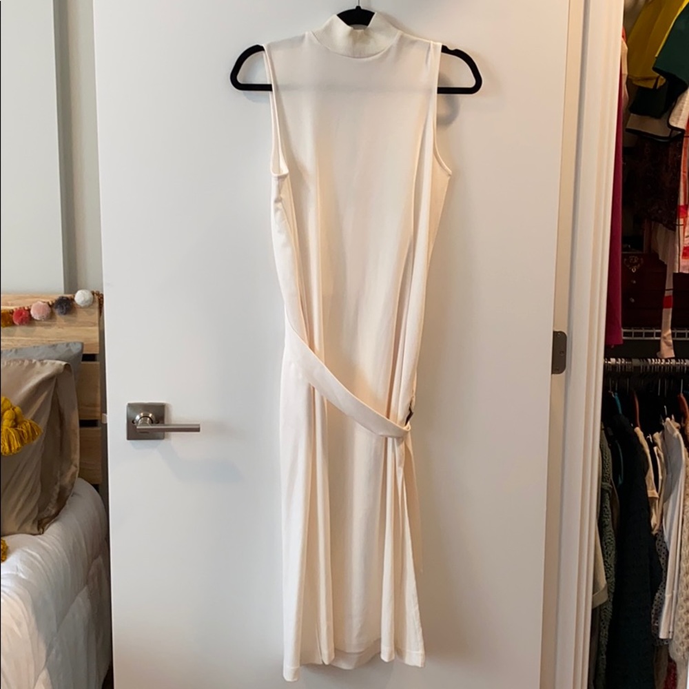 White Work Dress